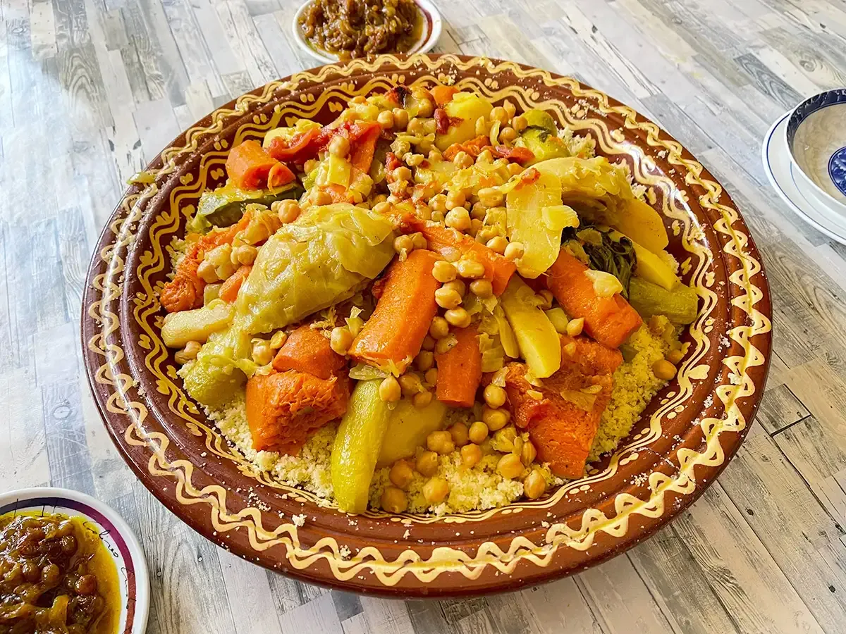 Préparation couscous